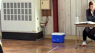 Asian amateur slut fucks blowjob and handjob