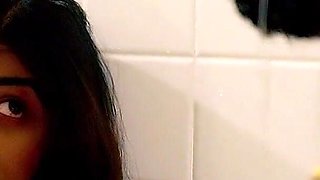 A Hot Nude Girl Fucked Hard in the Bathroom