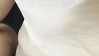 She Brought Cuckold to Orgasm Even in the Chastity Cage