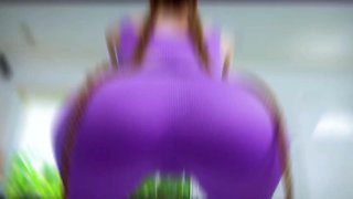 Step mommy Jessica Ryan gets confronted for her wonderful bunny costume and butt buttplug by step son - analmom