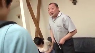 Japanese Stepmom Caught Fapping By Young Cutie Dude