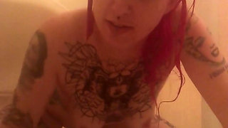 Cleaning the Shower 1