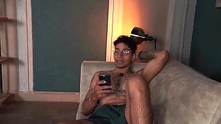 Stepbrother accidentally flashes his shaft to his step-sister