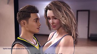 American MILF Cheats with Stepbrother - Part 4 Anal & Big Tits Homemade Footage