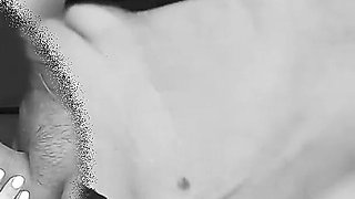 MILF Catwoman Sucks a Big Cock and Swallows the Cum Then Licks It From Her Hands in Double View