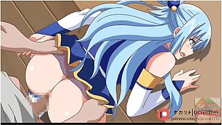 Konosuba Hentai Porn Game With Car Toon