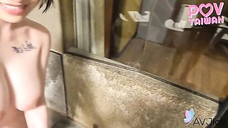 Escort's hot chinese girl scene by AV Jiali