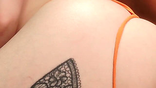 Step Mom Shares Tent with Step Son in Forest-hot Handjob to Facial!