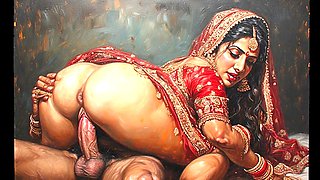 Sexy Indian aunty in a hot hump session
