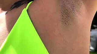 Femdom Puppy Play Mia Hope Collars Her Peeping Neighbor