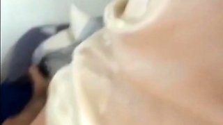 Playing with my girl's pussy and cumming on it.