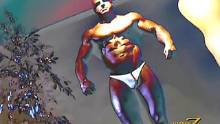 Ajx Muscle bald without hair: Cumshot, Solo  Big Dick Porn