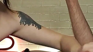 Deepthroat and Doggy Fuck Live Webcam Show. Facial Cumshot