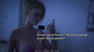 Shadows of Seduction V0.5 - P6 MILF Jessica Deepthroats Adam and Swallows Every Drop in Her Bedroom