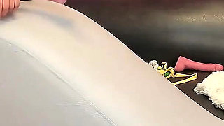 Deep Dildo While She Licks My Clit