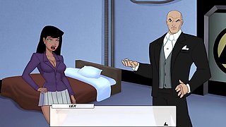 Unlimited fun with Superman's nymph in this fresh cartoon adventure