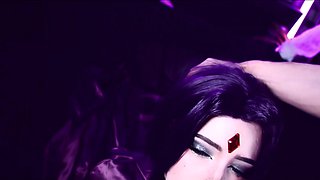 Raven from Teen Titans turns out knows how to give blowjobs