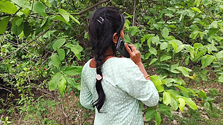 After College Holidays, Young Indian Desi Girl Goes to the Jungle with Her Boyfriends - Desi Village Young College Girl Jungle.
