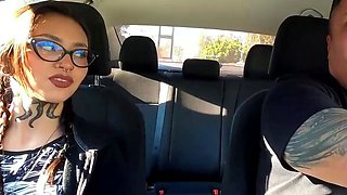 Tattooed Girl at Hot Casting: Kissing and Hot Action in the