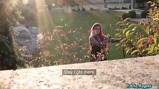 Erik Everhard and Sabien DeMonia's czech public agent sex by Public Agent