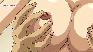 Hot 3D Hentai Threesome - Boss's Cheating Wife Gets Fucked Hard - Big Tits & Creampie