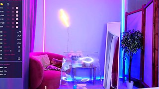 Big boobed Memphis masturbates in a bodystocking