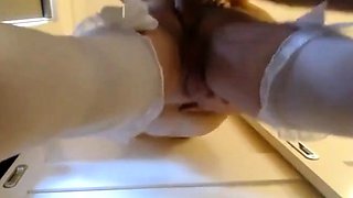 Anal Destruction in the Air - French Amateur Style