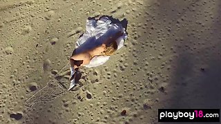 Canadian MILF drops off her tiny bikini