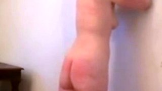 hard Flogging of ass and tits  (21 yo stepdaughter)