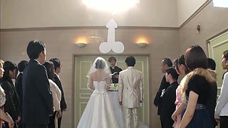 Best Man Takes Bride In Japanese Wedding 1