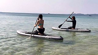 Sexy Asian Japanese Teen Suckin and Finger