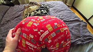 Best Christmas Present Is Sex with Big Ass Step Sister - Booty_ass