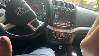 Oral Sex in the Car, They Roll Down the Windows so Everyone Can See Me Sucking It