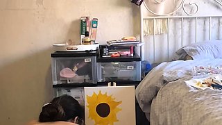 Hot amateur teen butt plug solo play