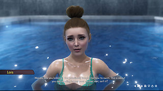 Mrs Denvers 21 Wanda and Lois Spend Time at the Pool