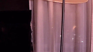 Naked MILF Pissing at Walking