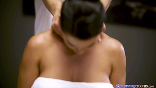Classy Chloe Lamour and Michael Fly's oiled up clip