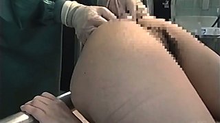 Hot MILF Spread Wide Open As Her Doctor Gives Her An Enema