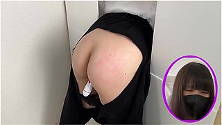 Japanese Amateurshe Gave A Mine To A Japanese Emo Girl Who Could Not Get Out Of The Wall.esunoa