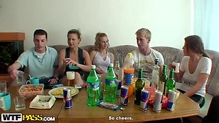 Hot Group College Teens Fucking With Czech Girls 002: Blowjob, Big Tits  Babe Porn