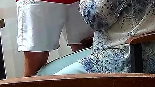 Muslim MILF Gives Me a Handjob and a Blowjob, and Swallows My Cum.