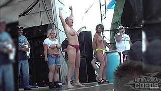 neverbeforeseen Abate Of Iowa Biker Rally Strip Contest July 4 2003 - SouthBeachCoeds