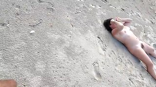 Hairy Beach Nude Fuck with Expressia Girl