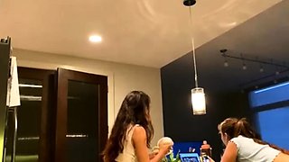 Hot Amateur Babes with Big Boobs Have Some Titty Fucking Fun