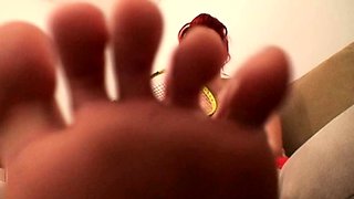 Risi foot Fetish movie with high heel masturbation