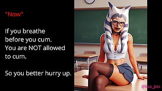 Ahsoka Tano is your Master JOI (Breathplay, CBT)