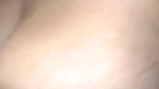 Bbw is blowing big and hard cock in the bathroom