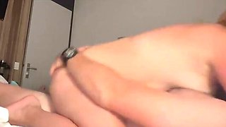 Amateur Wife Cheats on Holiday with New Guy - Rough Blowjob & Big Nipples Fuck