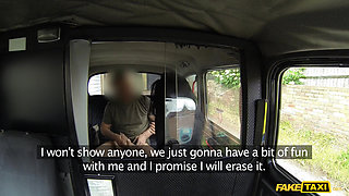 Fake Taxi - Tanned Hottie Cheats on Boyfriend for a Taste of Cabbie's Cumshot