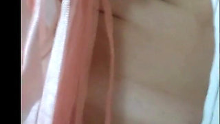 My Stepmom Showing off in the Garden Without Panties